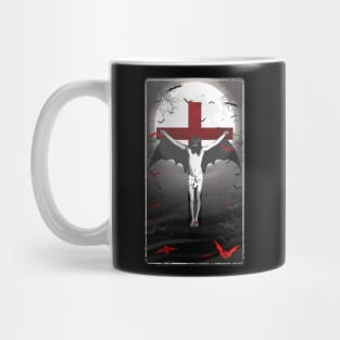 Vampire Jesus Christ Crucified Mug